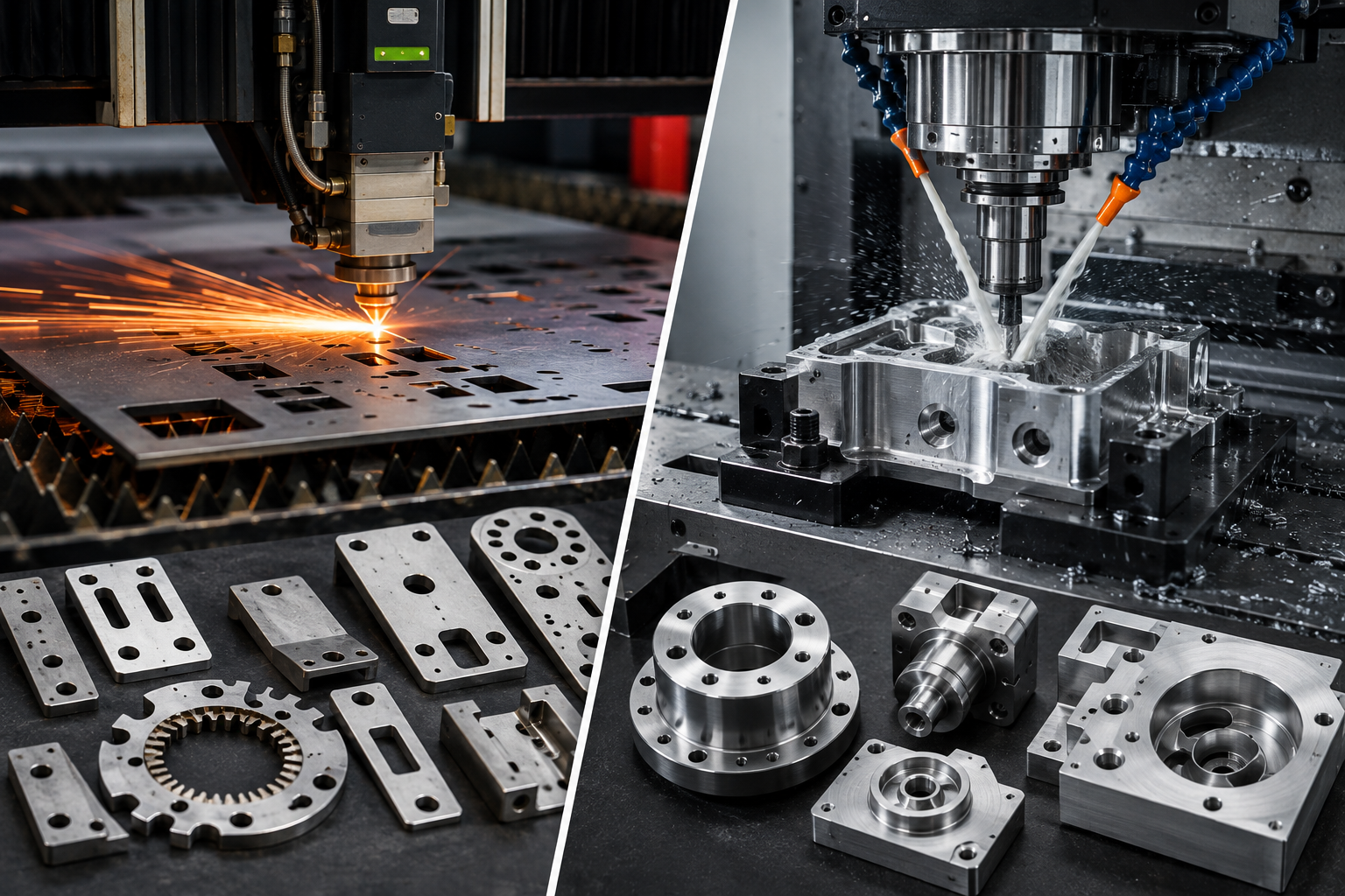 Laser Cutting & CNC Machining